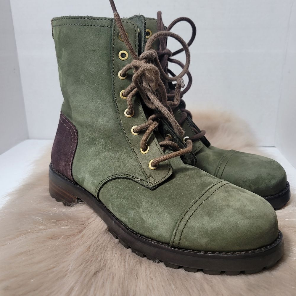 Ugg Australia  Olive Green Kilmer MilitaryWomen's Boot Shoes Size 6
